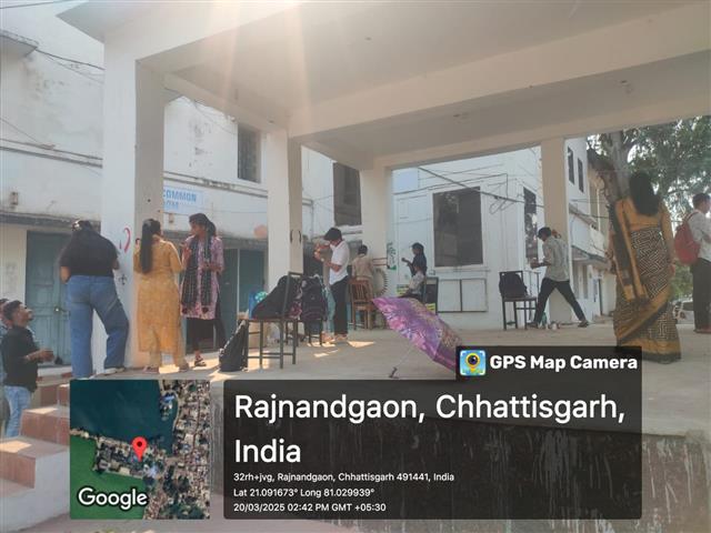 Govt. Digvijay Autonomous College-छः दिवसीय कार्यशाला वर्ली एवं बस्तर कला