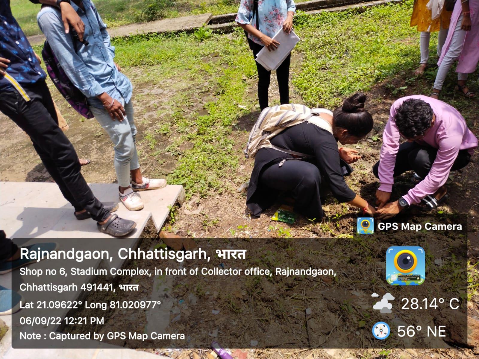 Govt. Digvijay Autonomous College-TREE PLANTING