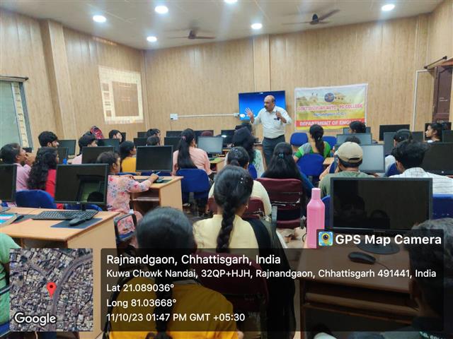 Govt. Digvijay Autonomous College-Interdisciplinary lecture
